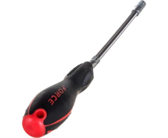 Гибкая отвертка с торцевой 6 гранной головкой 7мм, L=270 мм FORCE 64807 – изображение 3
