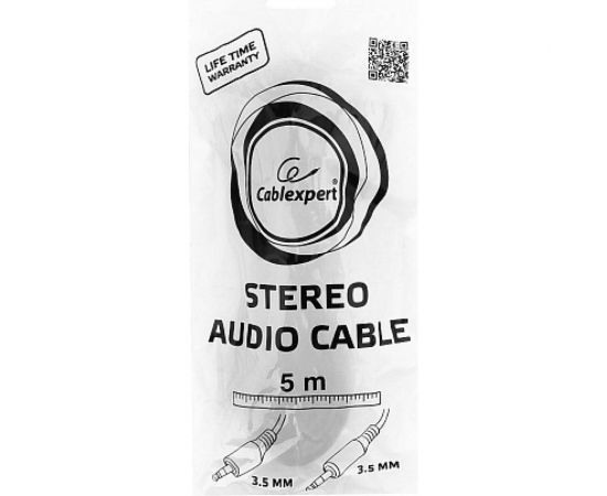 Кабель Cablexpert аудио джек3.5 / джек3.5, 5 м, CCA-404-5M – изображение 3