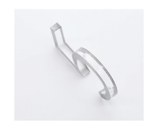 Цифра дверная 5 Brante LOFT 60 мм матовый хром 150184 – изображение 3