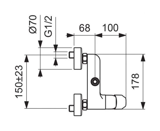 Душевая система с однорукоятковым смесителем для душа VIDIMA Видима Баланс BA272AA – изображение 4