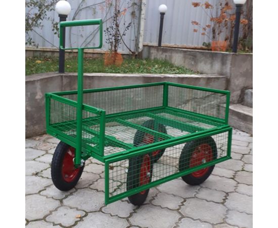 Тележка с откидными бортами SADOVODCART САДОВОД SAD44104 – изображение 6