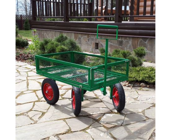 Тележка с откидными бортами SADOVODCART САДОВОД SAD44104 – изображение 9