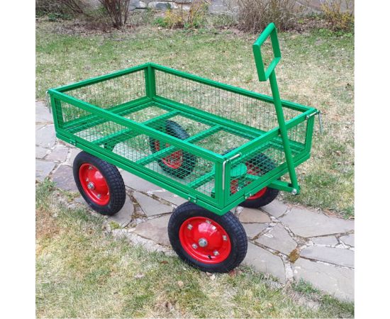 Тележка с откидными бортами SADOVODCART САДОВОД SAD44104 – изображение 10