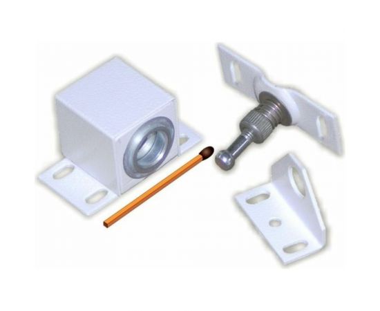 Универсальный миниатюрный накладной замок Promix, мебельный; 300кг; 12В; 100мА SM102.00 белый 