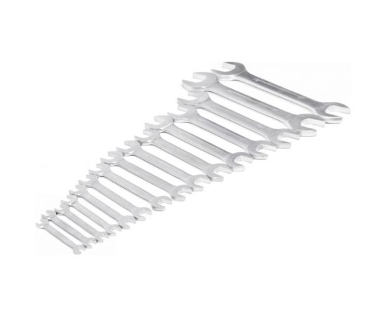 Набор ключей HORTZ гаечных двусторонних 15шт. 10-55 хром. 103551 