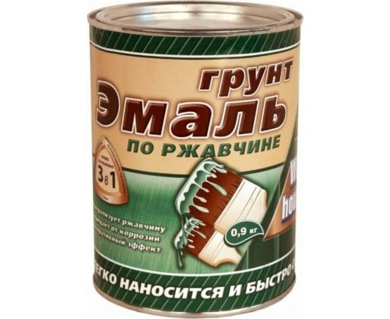 Грунт-эмаль 3 в 1 White House (белая; 0.9 кг) 15437 