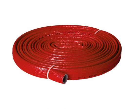 Теплоизоляция для труб K-FLEX PE COMPACT в красной оболочке 35/4 бухта 10м R040352103PECR 