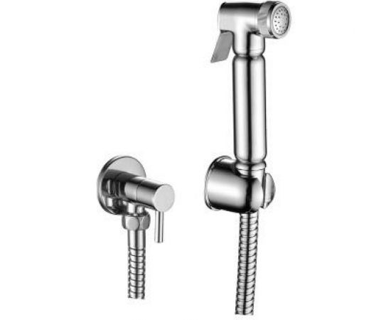 Гигиенический душ с моно с переключателем OUTE латунь, глянцевый хром TH805 