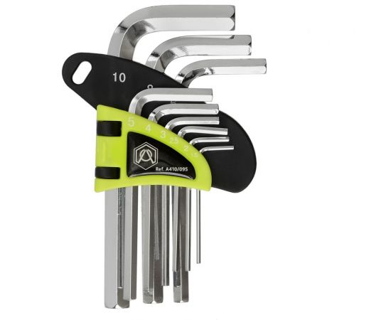 Набор шестигранных ключей ARMERO 9шт, CrV, короткие A410/095 