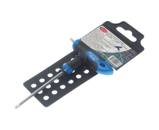 Т-образный ключ с прорезиненной рукояткой ROCKFORCE TORX T15x75мм RF-76715G 