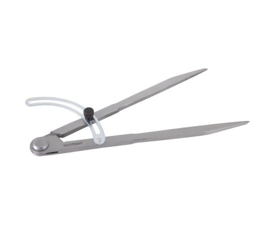 Разметочный циркуль WIEDERKRAFT 250 мм, с дугой WDK-CW250 