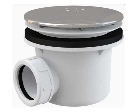 Сифон для душевого поддона Alca Plast A49K металл LUX 00022248 