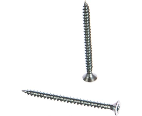 Потайной универсальный шуруп Метизный двор 3,0x40, белый, 25 шт. 4690441018885 