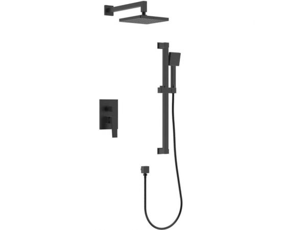 Встроенная душевая система RUSH Thira 2 режимная, без излива TR3635-41Black 