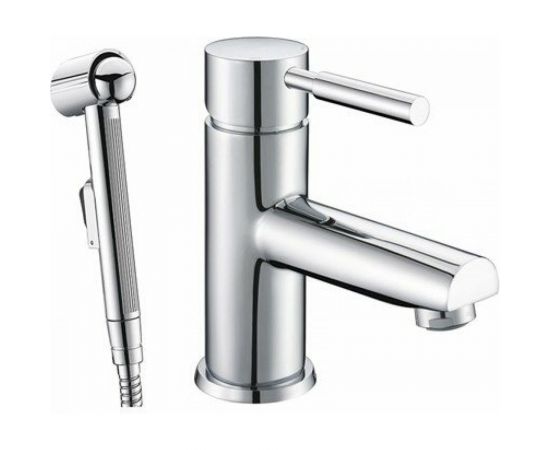 Смеситель для раковины с гигиенической лейкой WasserKRAFT Main 4108 