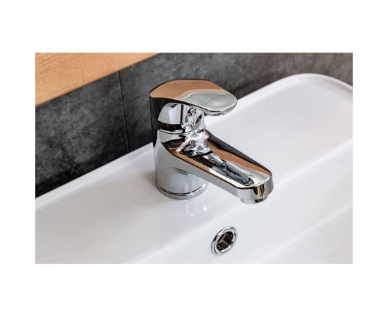 Полимерный смеситель для раковины с гигиеническим душем OneLife by Orange хром P01-022cr – изображение 11