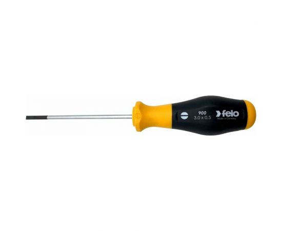 Шлицевая отвертка Felo SL3,0x0,5x80 90003210 – изображение 2