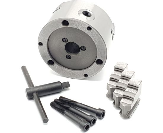 Патрон 3-х кулачковый, 100 мм для поворотного стола ТЕХНОРЕАЛ МА310011110 – изображение 2