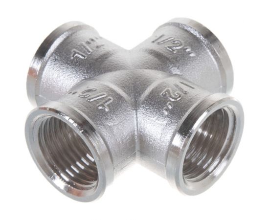 Крестовина FV-PLAST FV-Brass ВР 1/2 AA461000012 – изображение 2