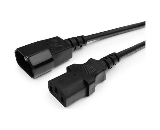 Кабель питания Cablexpert, системный блок-монитор, 5м, C13-C14, 3x1кв.мм, черный, PC-189-1-5M – изображение 2