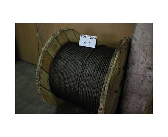 Стальной канат ПРОММЕТАЛЛ ф 15 мм. 50 м.погонный 00002701 – изображение 2