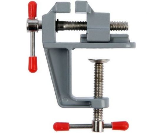 Мини-тиски TUNDRA алюминиевые, винтовой зажим, 35 мм 7003025 – изображение 2