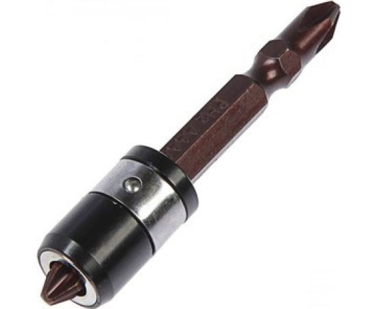 Бита двухсторонняя (PH2; 65 мм; S2; круглый магнитный фиксатор) TUNDRA 4617853 – изображение 2