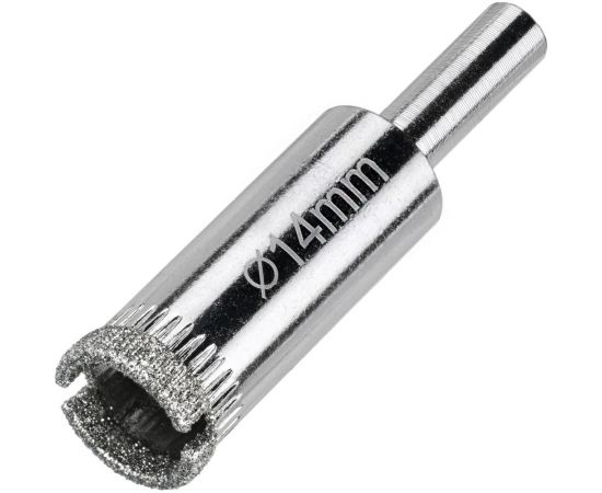 Коронка алмазная по керамограниту и керамике 14 мм / 2 шт. Diamond Industrial DIDCSC014 – изображение 2