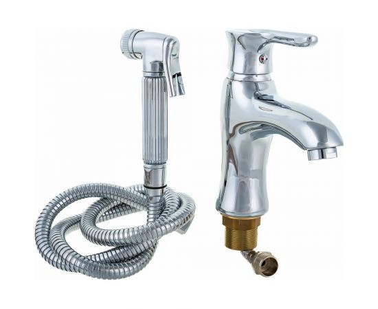 Смеситель для умывальника Potato с гигиенической лейкой P1211 – изображение 3