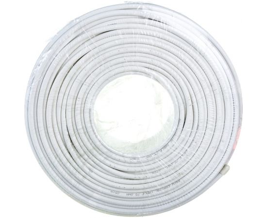 Коаксиальный кабель Cablexpert 75 Ом, 64%, 1мм, CCS, 100м, белый RG-6U-CS-2 – изображение 3