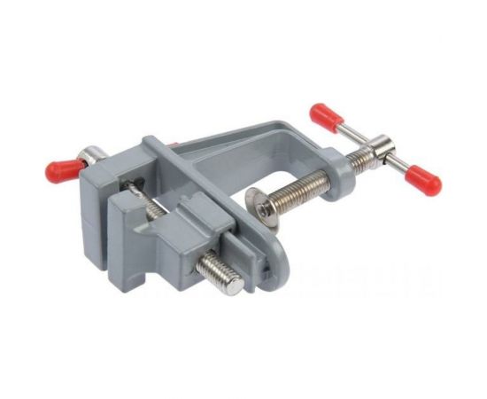 Мини-тиски TUNDRA алюминиевые, винтовой зажим, 35 мм 7003025 – изображение 3