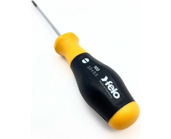 Шлицевая отвертка Felo SL3,0x0,5x80 90003210 – изображение 4