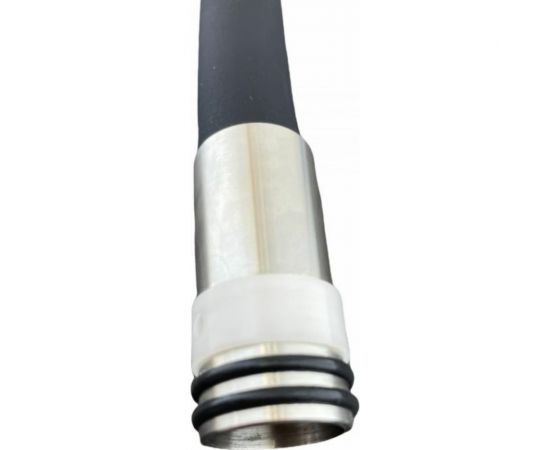 Гибкий излив OUTE размер гайки 3/4, наружняя резьба, из нержавеющей стал, цвет черный M7170L-2 – изображение 4