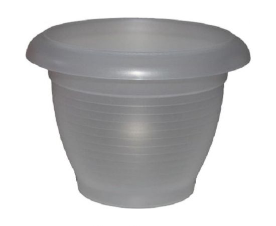 Горшок SANTINO Терра 1 л, 15х10.5 см, прозрачный 049241 