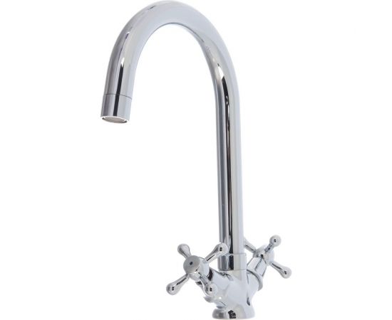 Смеситель для кухни Mix&Fix Соффрон двуручный, с U-изливом тов-114494 