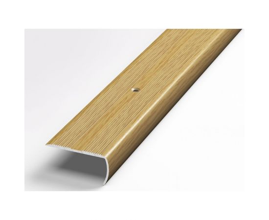 Порог угловой алюминиевый декоративный (40х20 мм, 1,8 м, Дуб светлый) ЛУКА 00000002102 