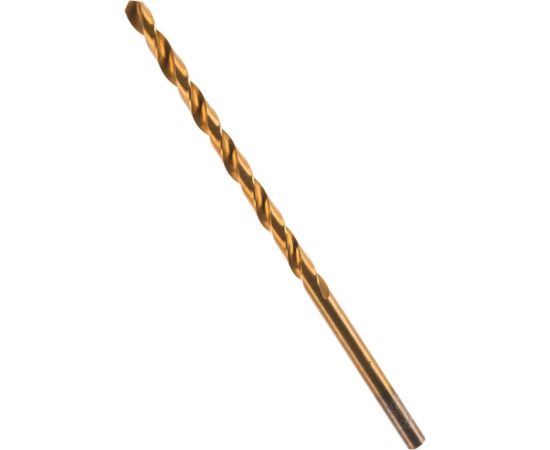 Сверло по металлу Туламаш цилиндрический хвостовик 6.2 мм А1 Р9 нитрид титана ТМ 55290 