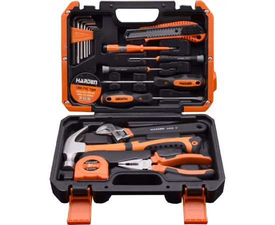 Слесарно-монтажный набор инструментов HARDEN универсальный, 18 пред. 511018 
