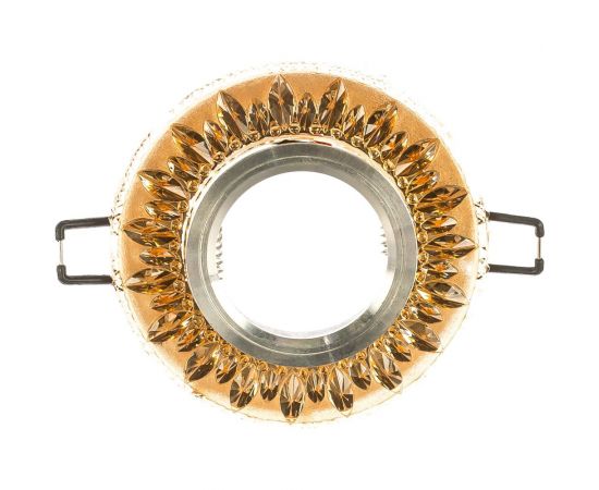 Светильник Fametto DLS-L141 GU5 3 GLASSY LIGHT TEA, декоративный, встраиваемый, серия Luciole UL-00003879 