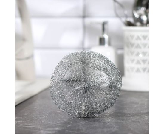 Металлическая губка Доляна 12 гр 2486412 