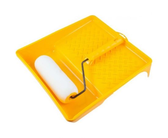 Набор малярный: валик Мольтопрен 180 мм, кювета 330x350 мм РемоКолор 04-1-122 