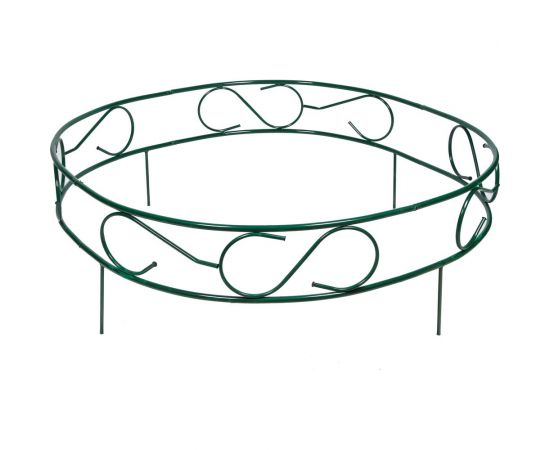 Заборчик Sadagro клумба Прямая 4 секции, зеленый 8428 