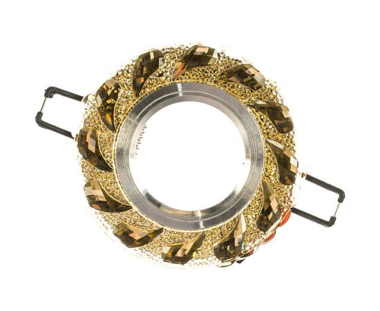 Светильник Fametto DLS-L147 GU5.3 GLASSY TEA, декоративный, встраиваемый, серия Luciole UL-00003898 