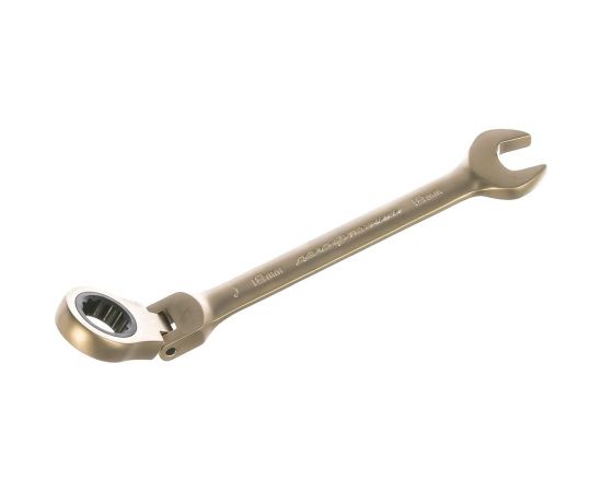 Комбинированный трещоточный ключ с шарниром 18 мм ДТ 100/5 Дело Техники 515418 