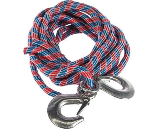 Альпинистский трос-шнур ГЛАВДОР GL-252 3.5 т х 12 мм, 2 крюка, в сумке 51959 
