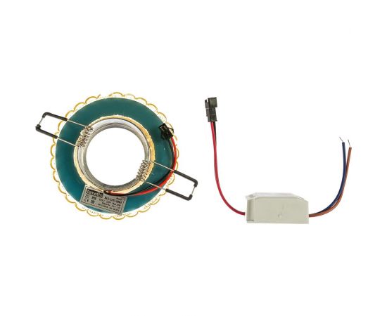 Светильник Fametto DLS-L147 GU5.3 GLASSY TEA, декоративный, встраиваемый, серия Luciole UL-00003898 – изображение 2