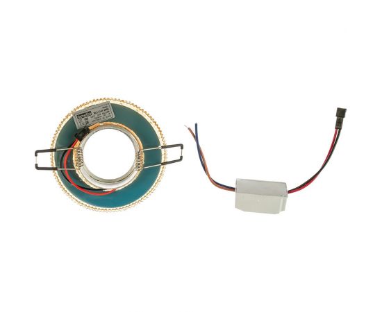 Светильник Fametto DLS-L141 GU5 3 GLASSY LIGHT TEA, декоративный, встраиваемый, серия Luciole UL-00003879 – изображение 2