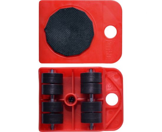 Набор для перемещения мебели PARK в наборе: 4 тележки + домкрат 103935 – изображение 2