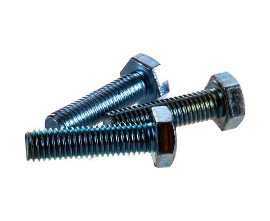 Болт с шестигранной головкой Метизный двор 8x30 DIN 933. 3 шт. 4607173906021 – изображение 2