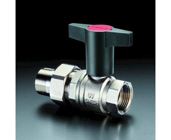 Шаровой кран Oventrop Optibal, полнопроходной, DN-32, 1 1/4"", НВ, PN 1075710 – изображение 2